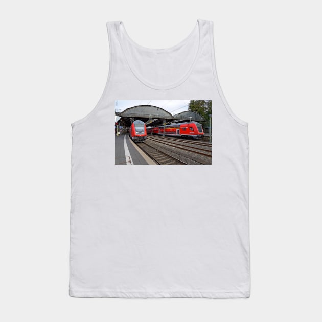 Aachen Station, Germany Tank Top by Random Railways